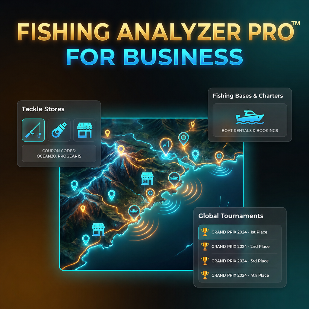 Fishing Analyzer PRO™ B2B Poster